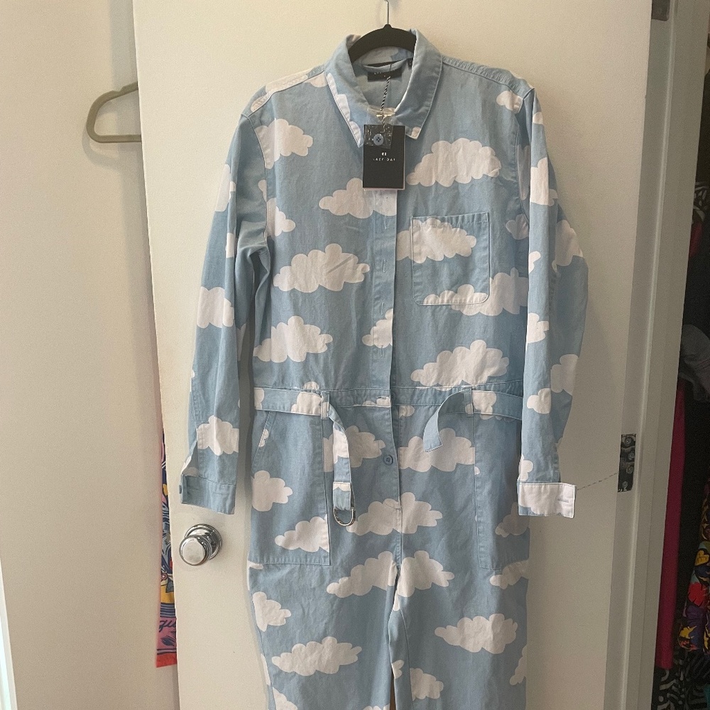 Lazy Oaf Head In The Clouds Booker Suit - NWT